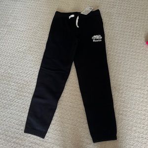 Roots slim sweatpants black